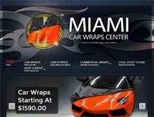 Tablet Screenshot of carwrapscenter.com